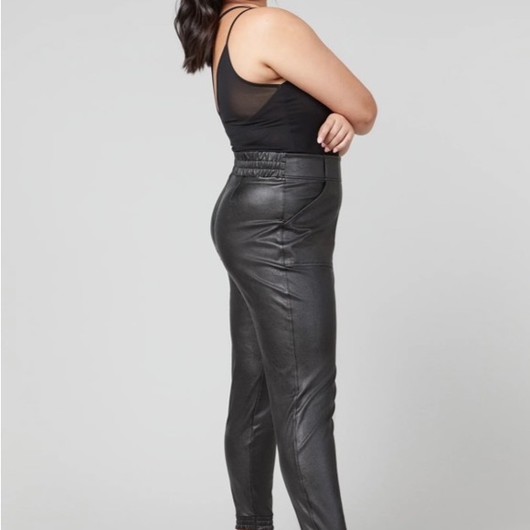 Spanx Leather Like Joggers - Picture 3 of 12